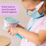Melissa & Doug Super Smile Dentist Play Set, 25-Piece Dentist Kit with Oversized Teeth