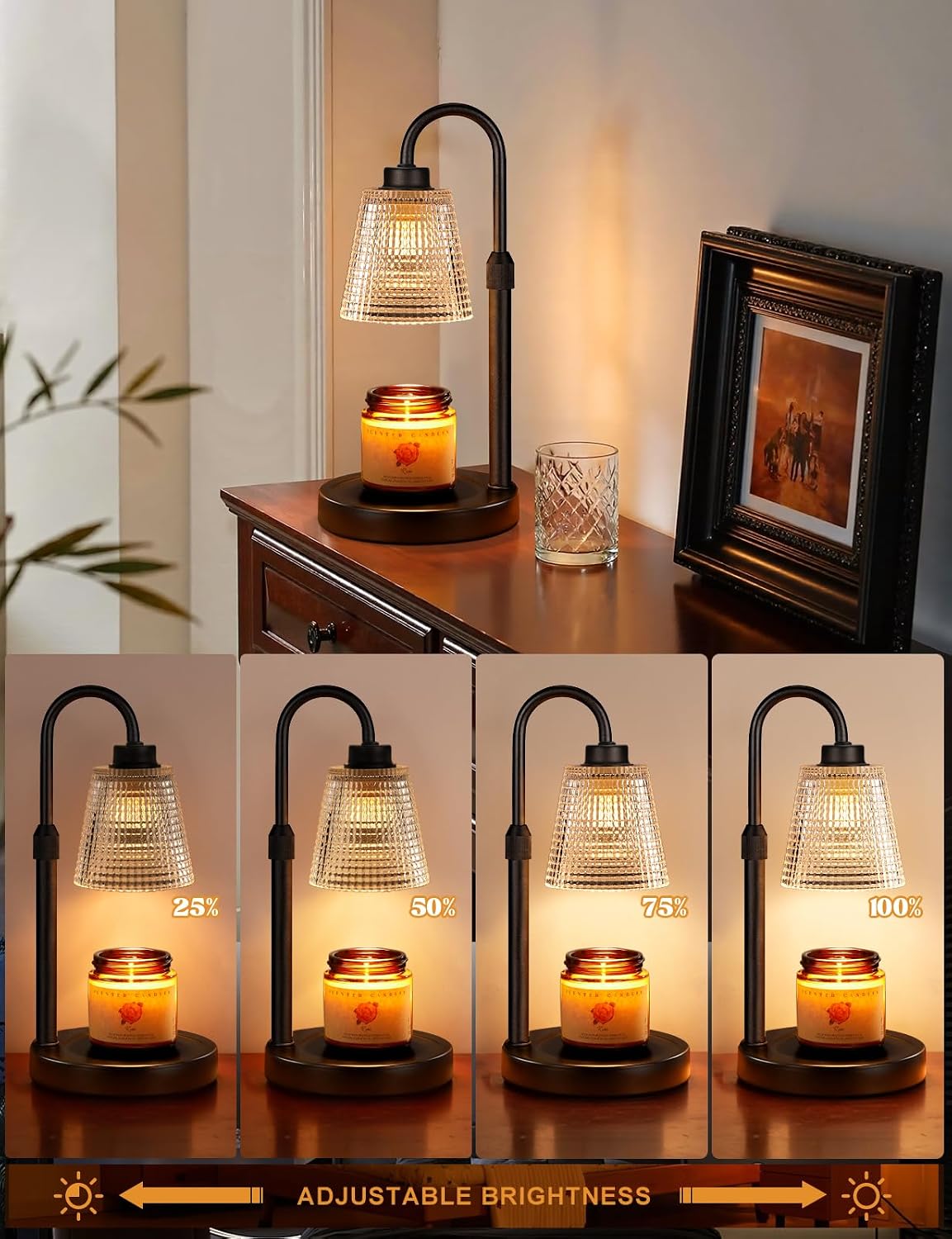 Candle Warmer Lamp with Timer Home Decor Birthday