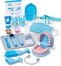 Melissa & Doug Super Smile Dentist Play Set, 25-Piece Dentist Kit with Oversized Teeth