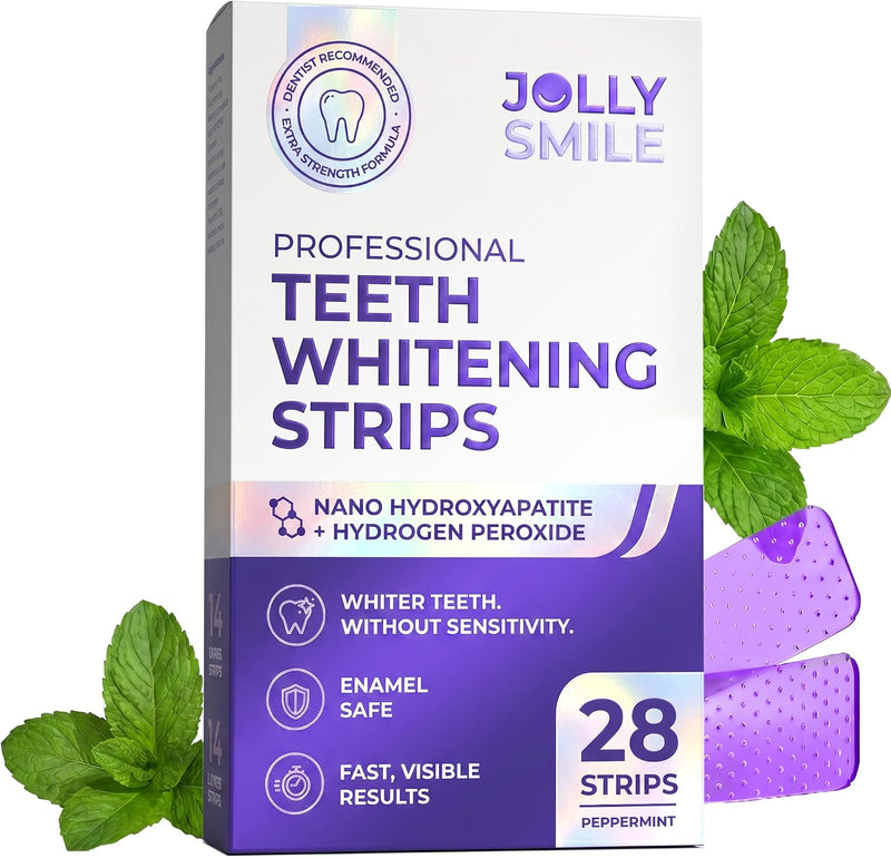 Purple Teeth Whitening Strips for Sensitive Teeth