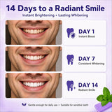 Purple Teeth Whitening Strips for Sensitive Teeth